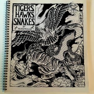 Tigers, Hawks, Snakes by Horimouja 2007 .. Father’s Day Gift!
